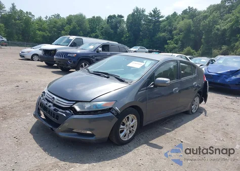 2010 Honda Insight Ex из США, поврежденный, VIN JHMZE2H7XAS041780